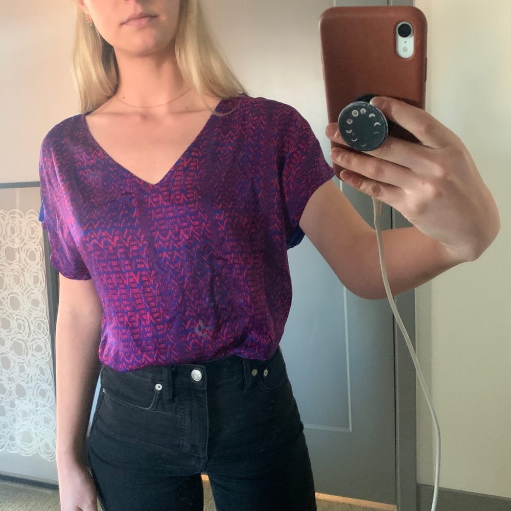 Aztec Print Top - Picture 7 of 7